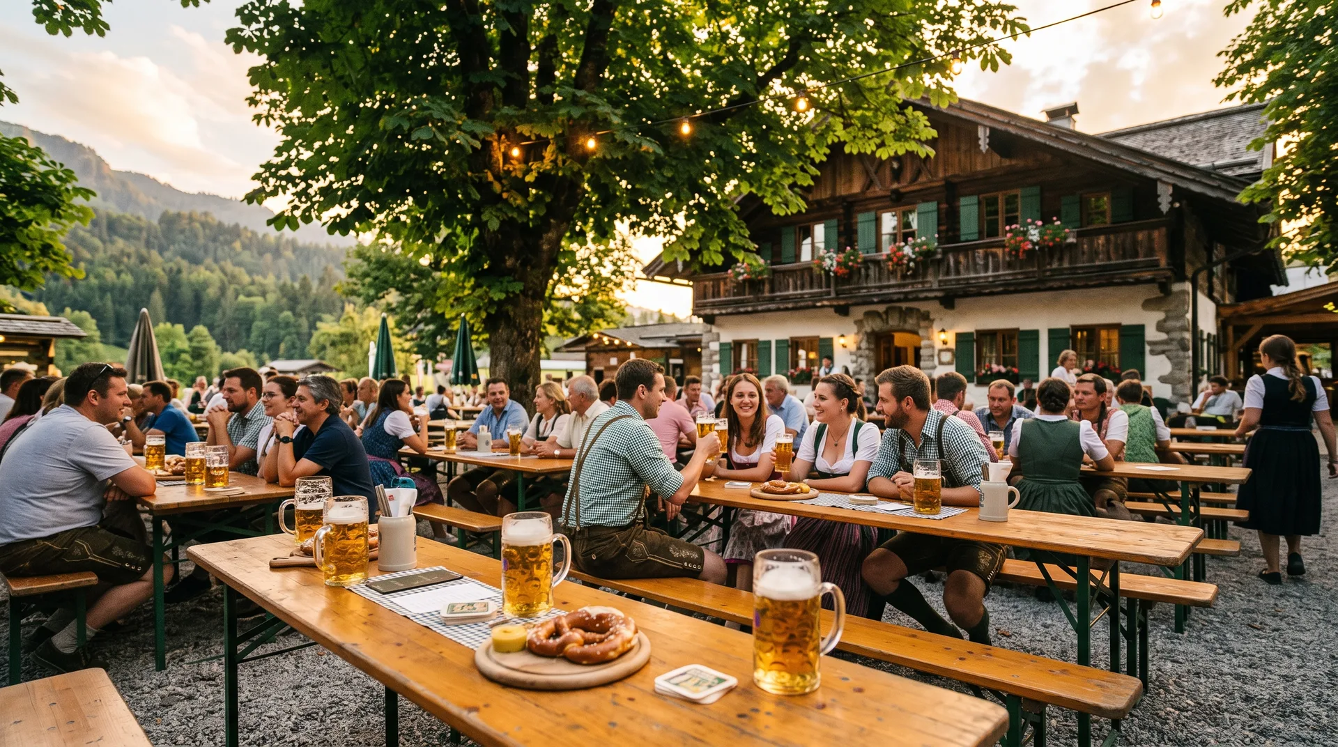 Biergarten für die Saison geöffnet!