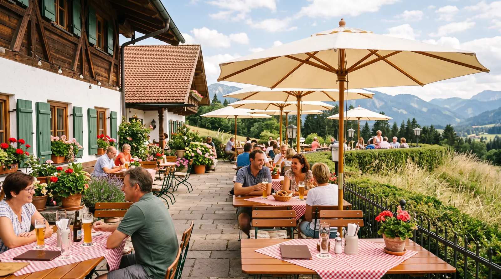 Biergarten ervaring